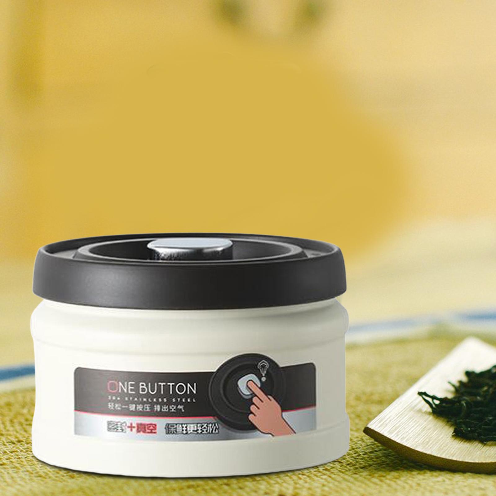 Food Snacks Easy - Vacuum Coffee Canister Easy to Clean