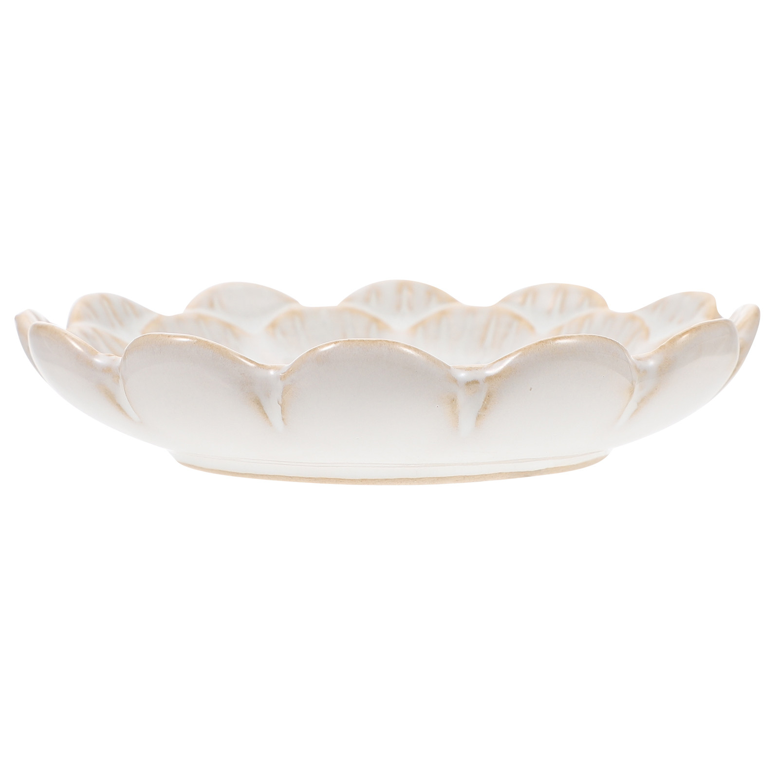 Food Snacks Easy - Food Grade Ceramic Retro Snack Plate