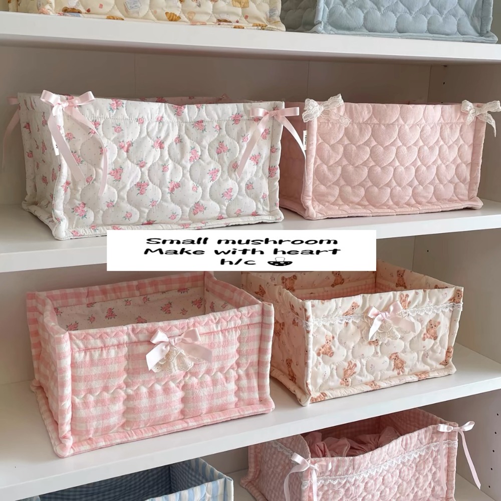Food Snacks Packaging - Cute Desktop Storage Basket with High