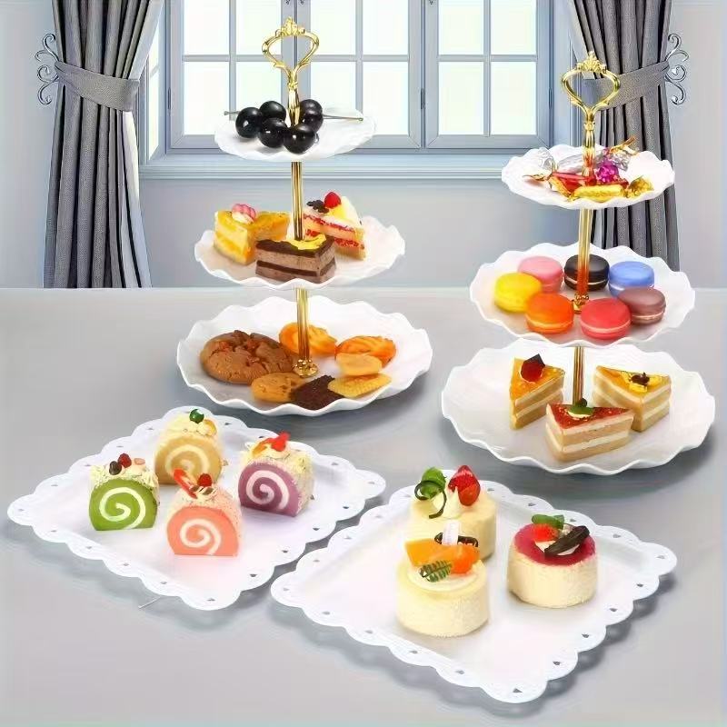 Food Snacks Easy - 1/3/4/5PCS Decorative Food Trays Set -