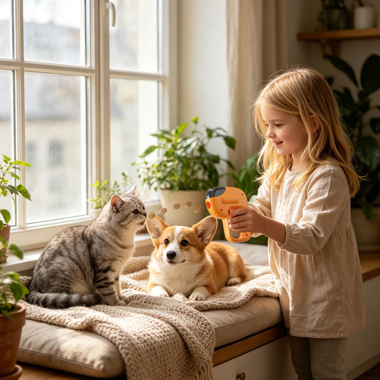 Cat Treat Launcher Puppy Snack - огляд і ціна Food Lovers Snacks