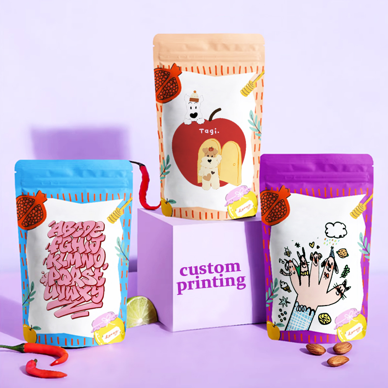 Aluminum Foil Bag Standing Zip - огляд і ціна Food Lovers Snacks