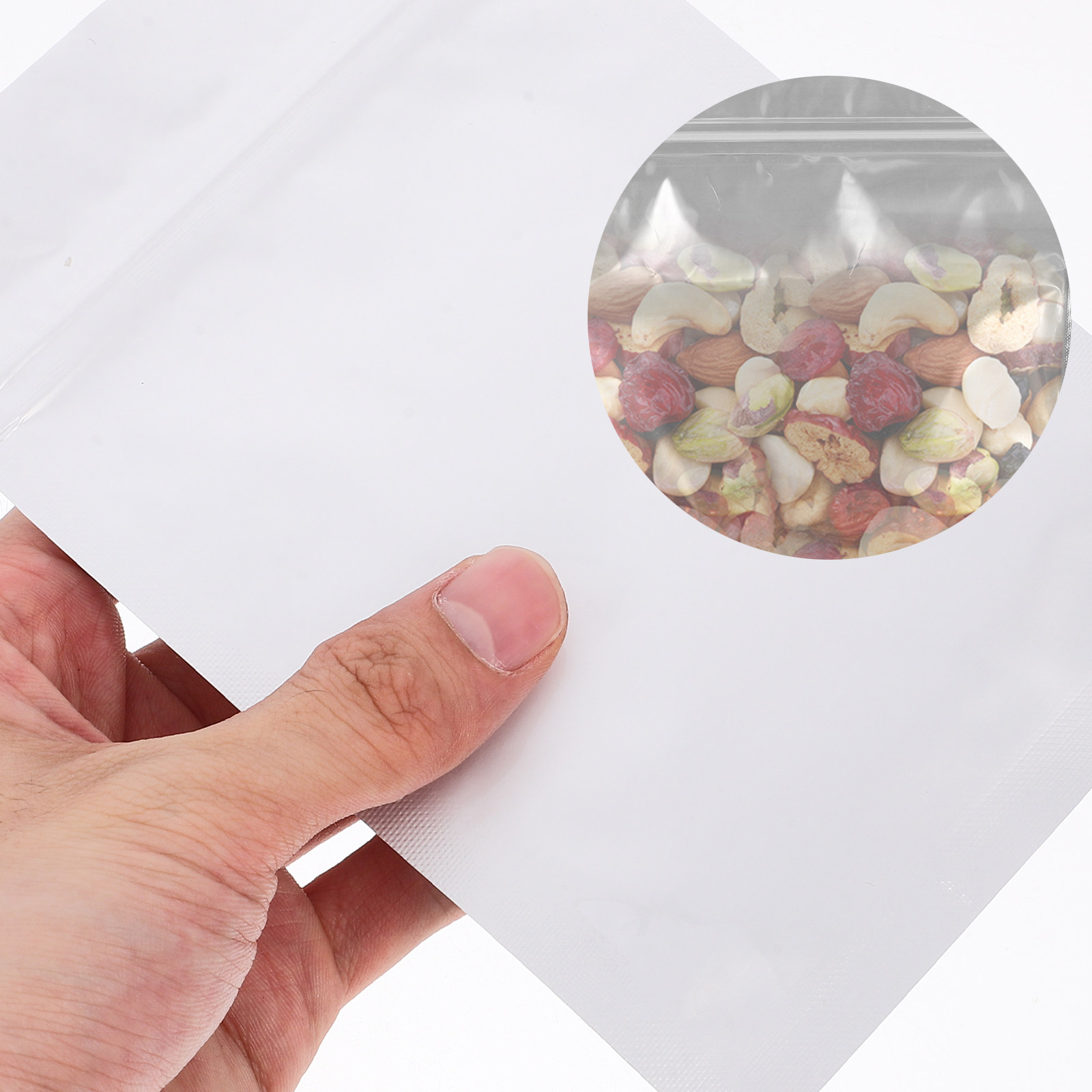 50Pcs Airtight Resealable Bags - огляд і ціна Food Snacks Packaging