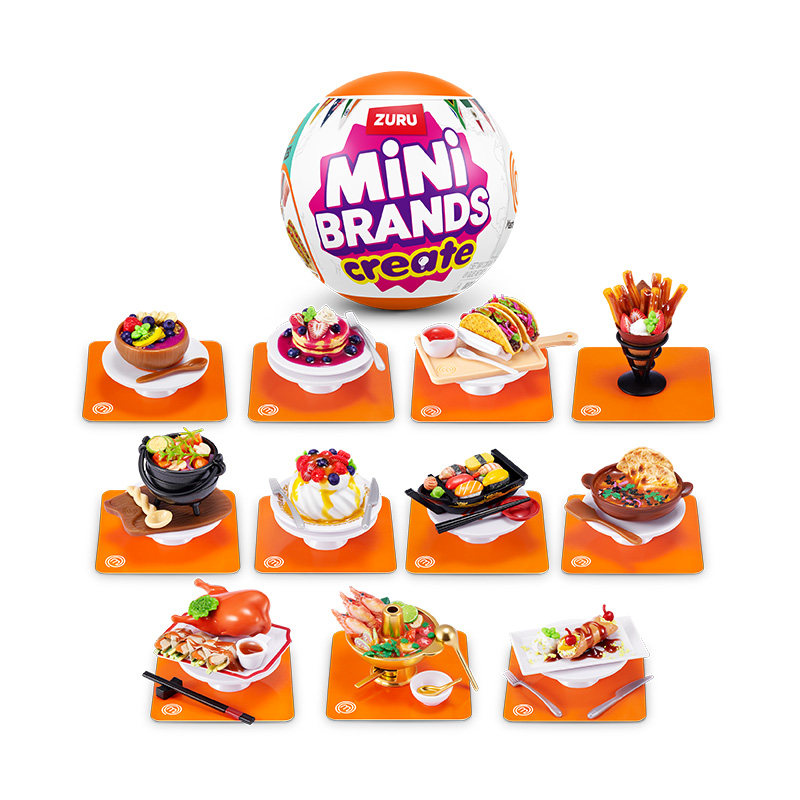 Zuru Mini Brands Create Disney - огляд і ціна Food Snacks Brands