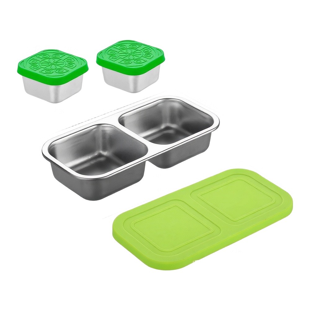 Stainless Steel Snack Containe - огляд і ціна Food Snacks Easy