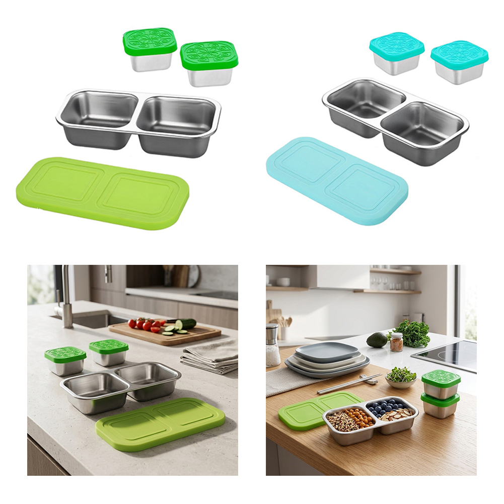 Stainless Steel Snack Containe - огляд і ціна Food Snacks Easy
