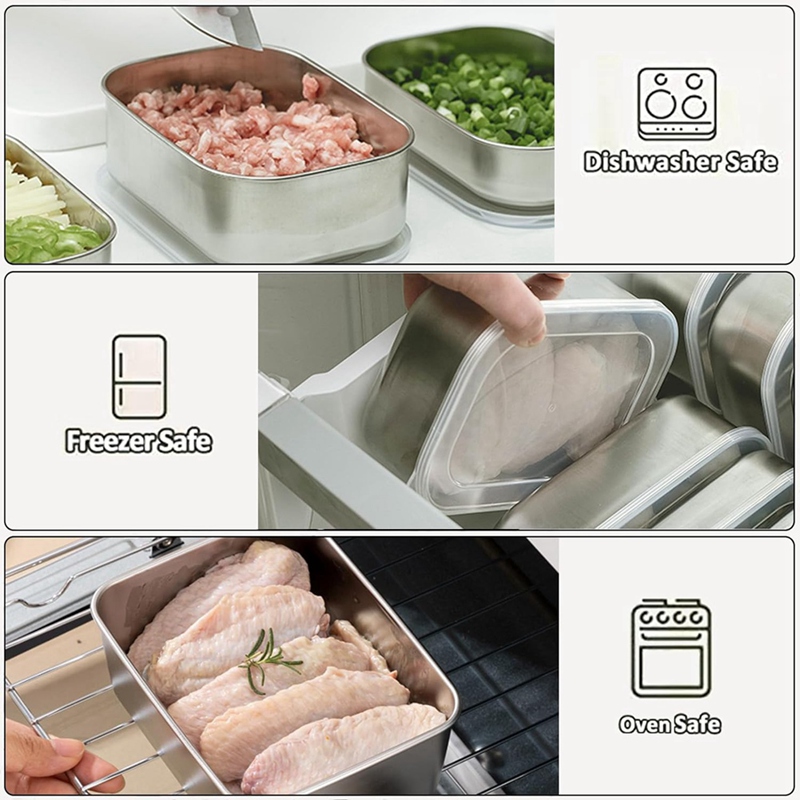 Stainless Steel Containers for - огляд і ціна Food & Snacks Pdf