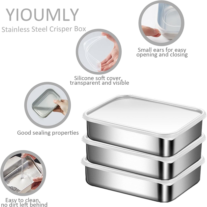Stainless Steel Containers for - огляд і ціна Food & Snacks Pdf