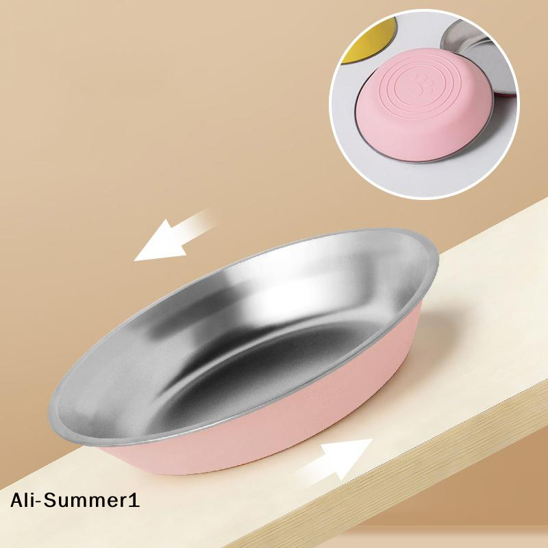 【E】Stainless Steel Cat Plates  - огляд і ціна Food E Snacks