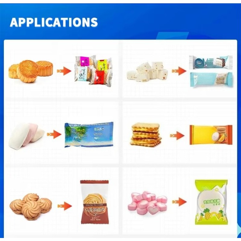 Automatic Pillow Type Packing  - огляд і ціна Food Snacks Packaging