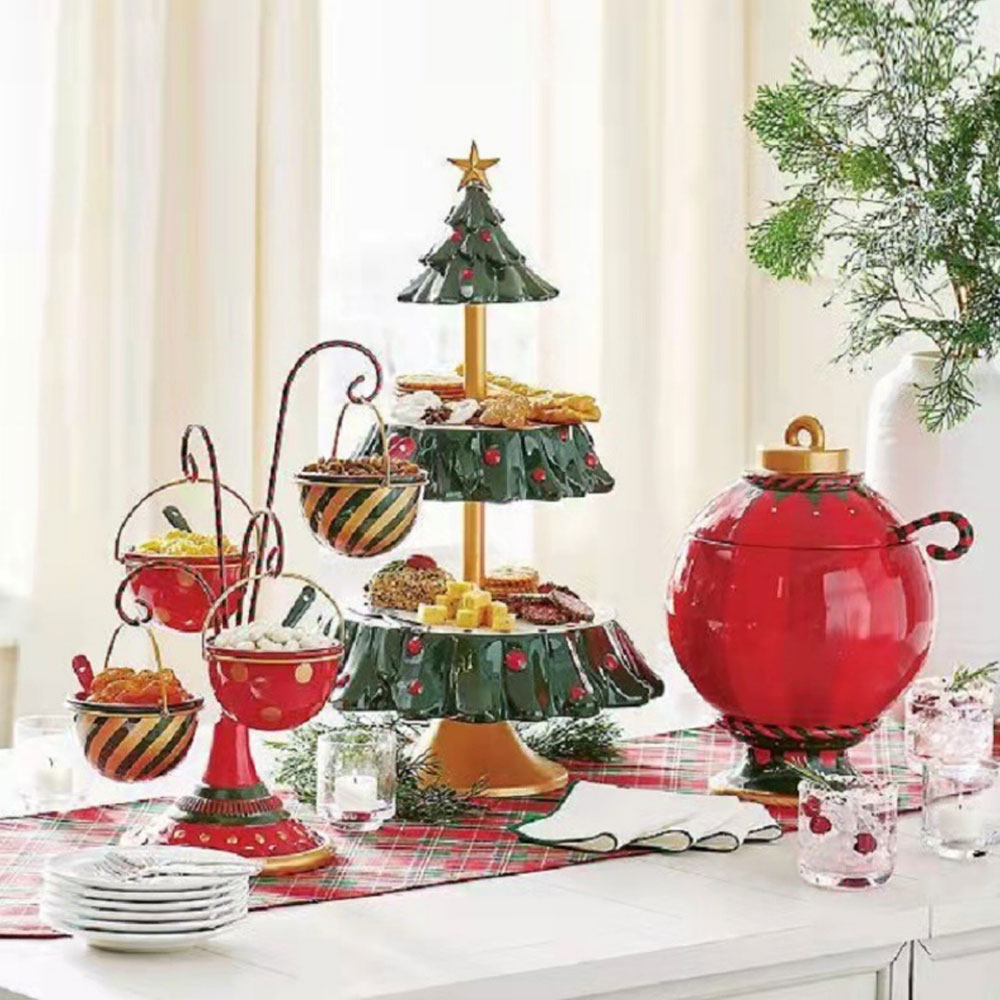 Christmas Tree Dessert Plate N - огляд і ціна Food City Snacks