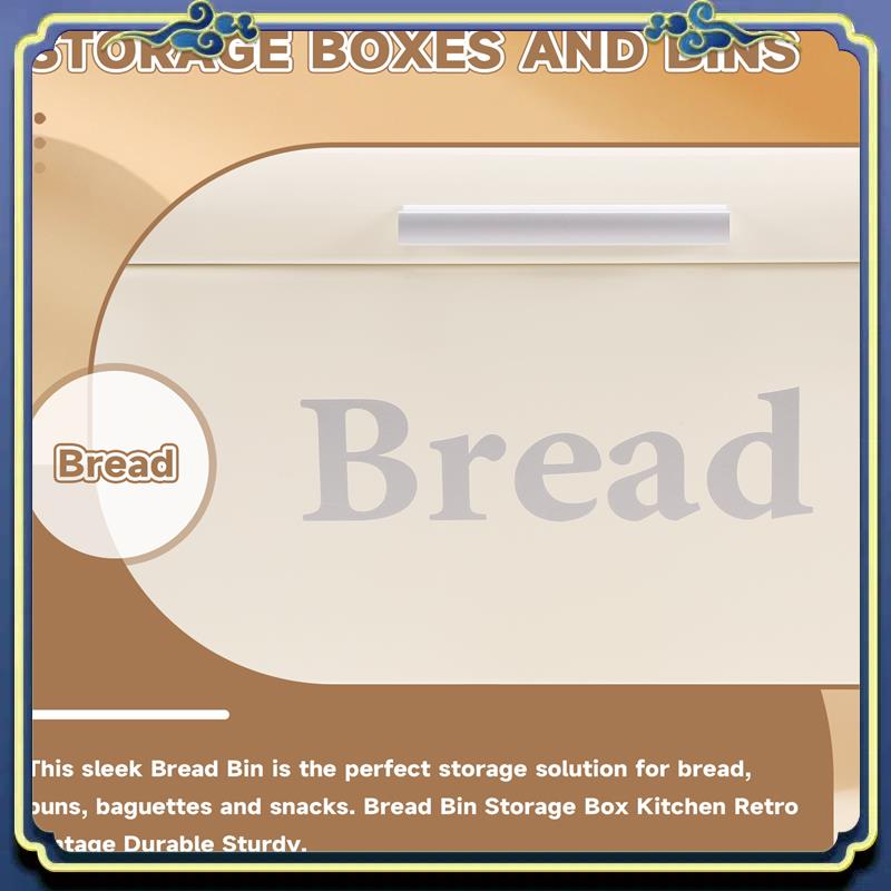 Vintage Bread Box Cupboard Iro - огляд і ціна Food E Snacks