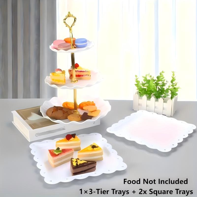 1/3/4/5PCS Decorative Food Tra - огляд і ціна Food Snacks Easy