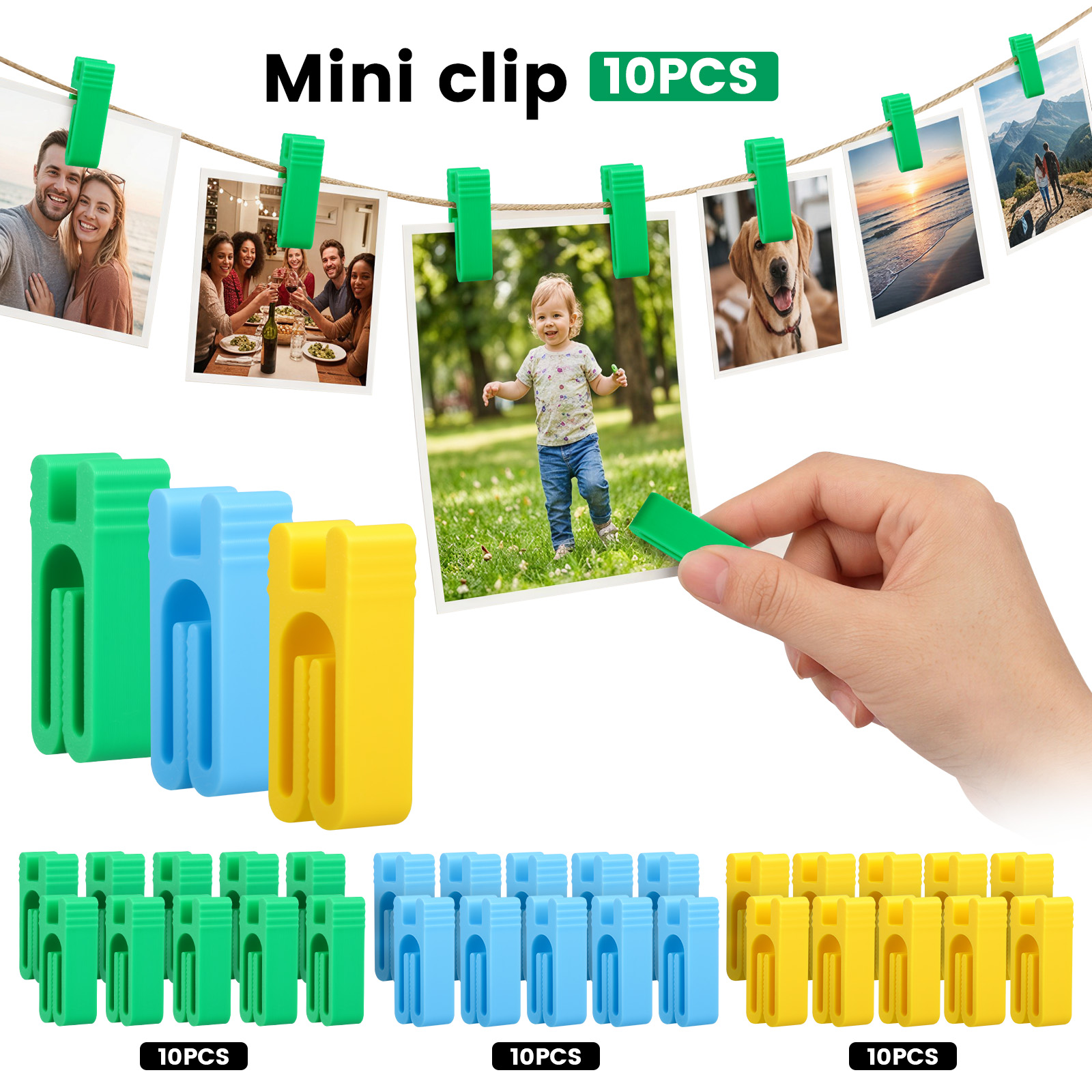 10Pcs Snack Bag Seal Clip Mult - огляд і ціна Food Snacks Packaging