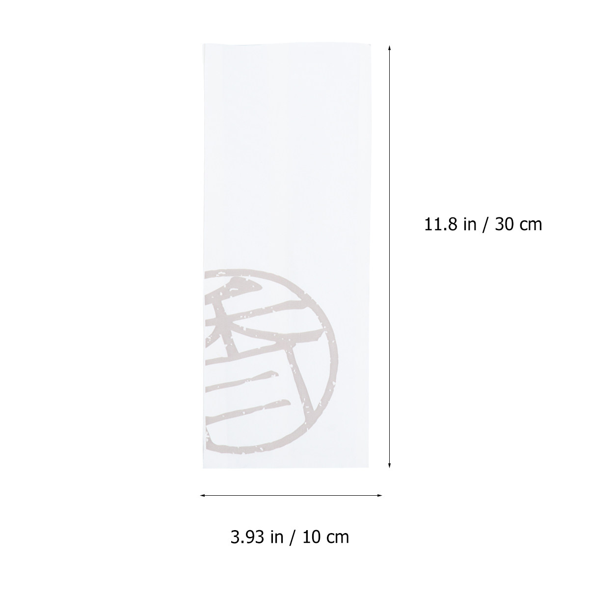 100Pcs Food Paper Bags for Hot - огляд і ціна Food Snacks Packaging