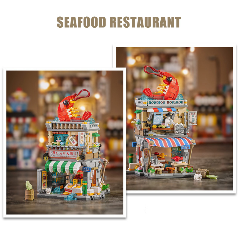 City HongKong Retro Food Court - огляд і ціна Food City Snacks