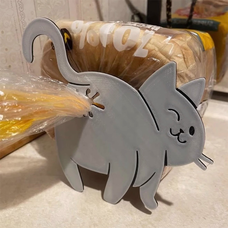 2pcs 3D Cat Butt Bread Bag Cli - огляд і ціна Food Lovers Snacks