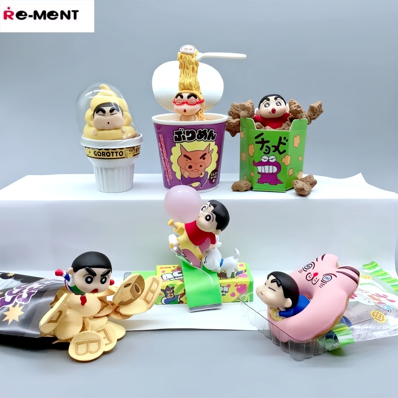 In Stock Re-ment Crayon Shin c - огляд і ціна Food Snacks Packaging