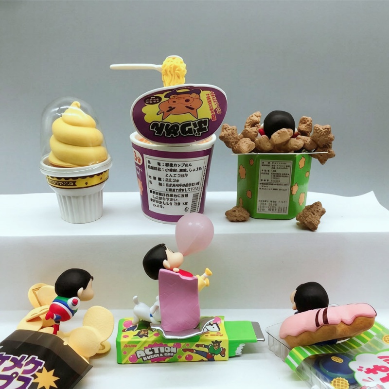 In Stock Re-ment Crayon Shin c - огляд і ціна Food Snacks Packaging