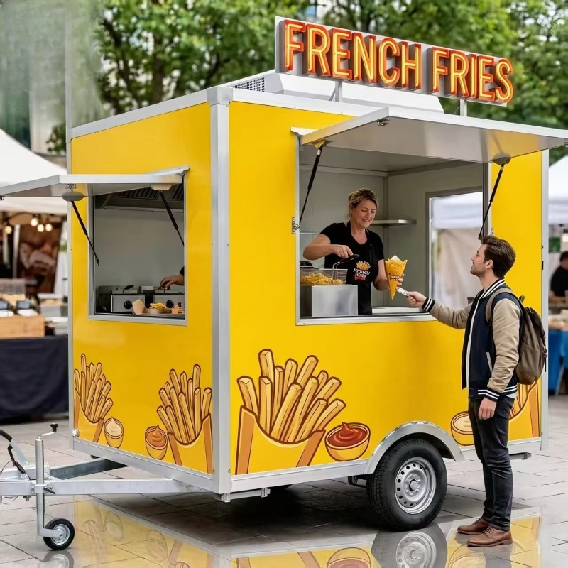 Mobile Snack Cart with Wheels  - огляд і ціна Food Snacks Easy