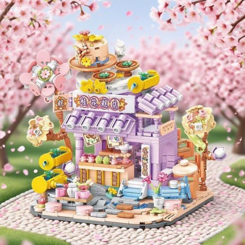 New Food Shops Building Blocks - огляд і ціна Food City Snacks