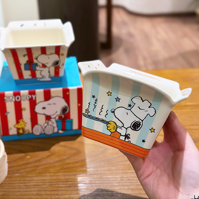 Snoopy Co-Branded Ceramic Popc - огляд і ціна Food Snacks Brands