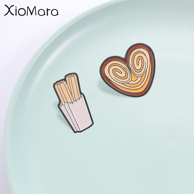 Funny Snack Enamel Pin, Churro - огляд і ціна Food Lovers Snacks