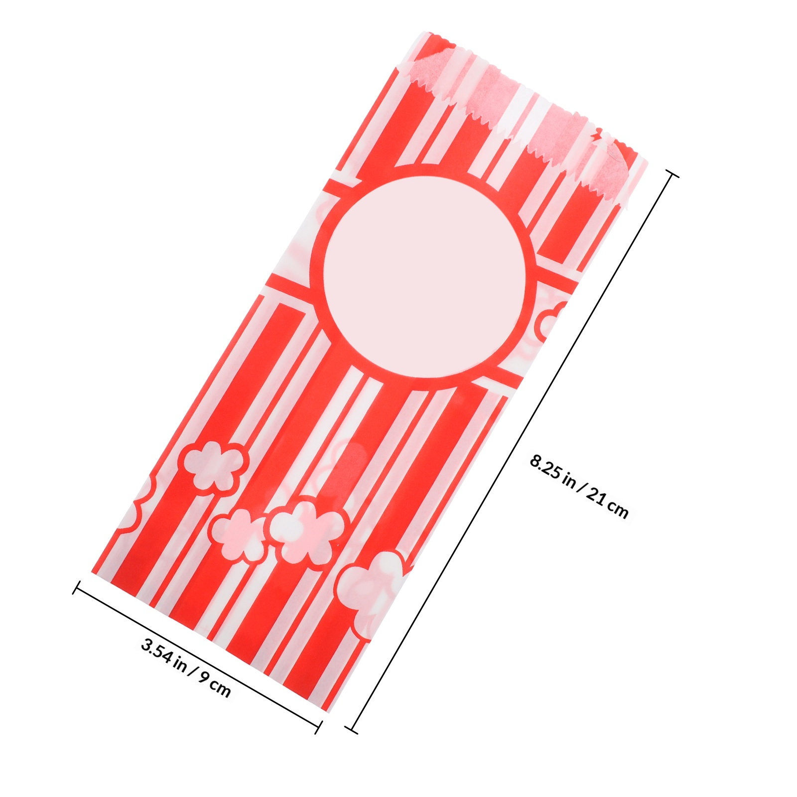 30Pcs Greaseproof Popcorn Bags - огляд і ціна Snacks Food Usa
