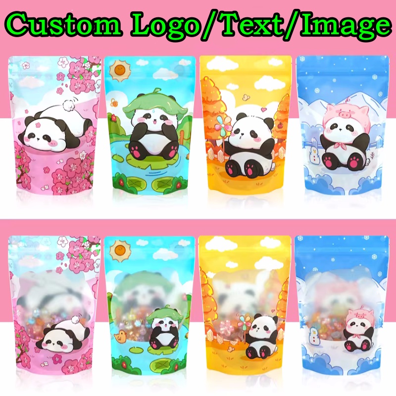 100PCS Aluminum Foil Stand-up  - огляд і ціна Food Lovers Snacks