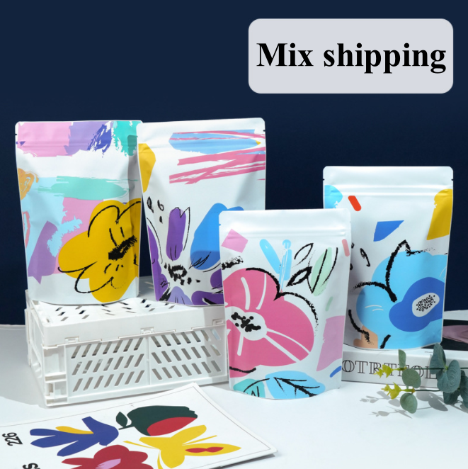 100PCS Aluminum Foil Stand-up  - огляд і ціна Food Lovers Snacks