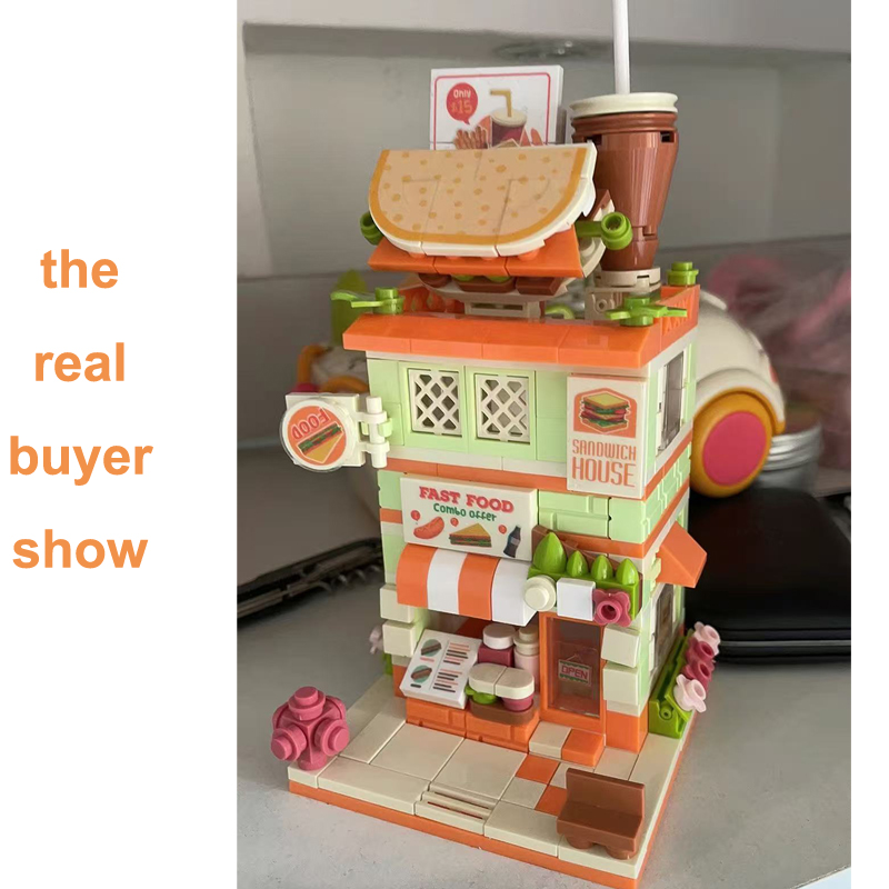 Creative Snack Bar Bricks Mode - огляд і ціна Food City Snacks